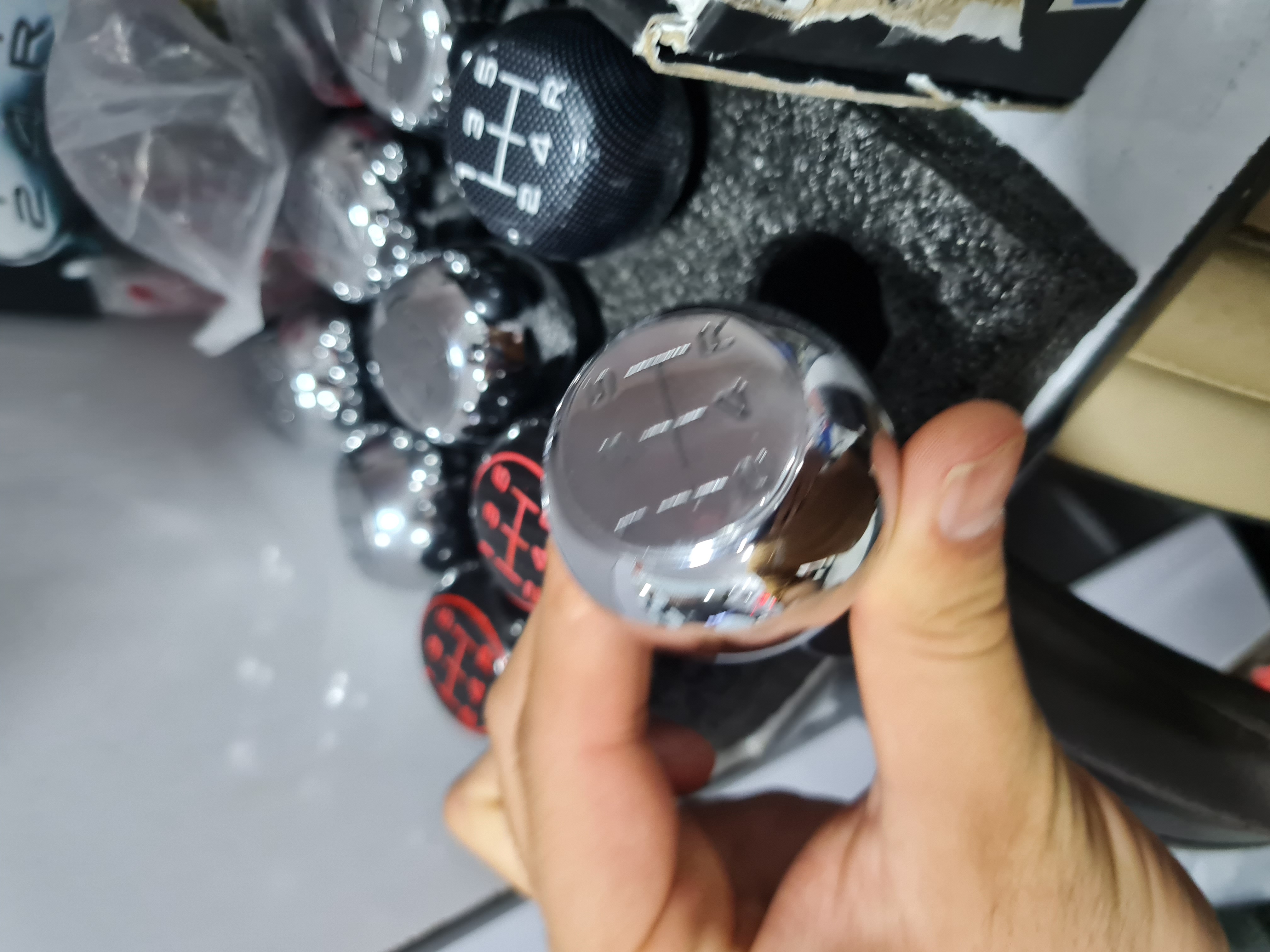 سر دنده rc طرح استیل و کروم